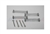 STC8576 - BRAKE PAD FITTING KIT FOR SOLID DISCS FROM MA CHASSIS NUMBER FOR DISCOVERY 1