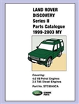 STC9049CA - Parts Catalogue for Land Rover Discovery - For Vehicles from 1998-2003 (May)