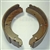 STC965G - Genuine Handbrake Shoes - Rod Operated up to 1994 for Defender and Discovery 1