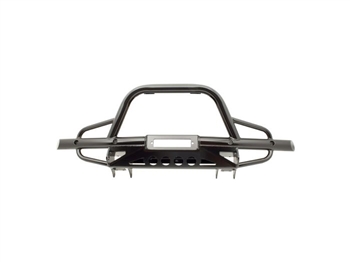 TF001 - Terrafirma Tubular Winch Bumper for Defender - Without Air Con / with A Bar