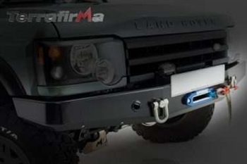 TF009 - Winch Bumper - With Swivel Recovery Point And Bottle Guard For Discovery 2 (98-2004)