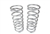 TF036 - Terrafirma Heavy Load Front Coil Springs - For Fully Laden Vehicles - Standard Height - For Land Rover Defender 90 / 110 / 130