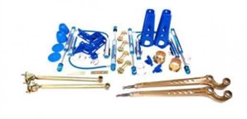 TF243.AM - Terrafirma Mega Sport Plus 9" Travel XT Disclocation Kit - For Defender 90, Discovery 1 and Range Rover Classic