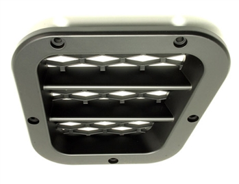 TF271RH - RH Satin Black Side Vent for Defender 300tdi Td5 & Puma 98-16