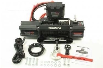TF3301KIT - Terrafirma Winch A12000 - Complete with Remote, Synthetic Rope and Fairlead