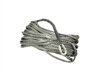 TF3302 - Terrafirma Synthetic Winch Rope - Comes in Silver with Rock Guard - 27m X 11mm