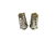 TF522.G - Tubular Front Shock Turrets - Plus Height (+ 2") - For Defender, Discovery 1 and Range Rover Classic