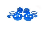 TF543.G - Terrafirma Front Hydraulic Bump Stop Mounting Kit - Fits Defender 90 Only, Discovery 1 and Range Rover Classic