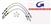 TF640GD.AM - Goodridge for Defender Brake Hose Kit - Stainless & Braided - Plus 2" Lift Defender 90 - Fits up to 1998