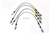 TF643GD - Terrafirma Goodridge +2" Ext Brake Hose Kit Def 90 110 130 with ABS 99-04