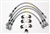 TF644GD - Terrafirma Goodridge +2" Ext Brake Hose Kit Def 90 110 130 with ABS 04-16