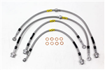 TF650GD - Tf Goodridge up to +2" Ext Brake Hose Kit - By Terrafirma - For Discovery 2 1998 to 2004 4 LINE KIT