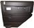 TR232BEW - Def  Black RH 2nd Row Door Card - Electric Window
