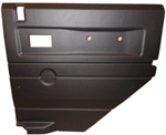 TR232BEW - Def  Black RH 2nd Row Door Card - Electric Window