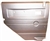 TR237B - Def LH Light Grey 2nd Row Door Card - Manual Window