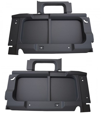 TR25 - Def 90 Interior Surround Trim Set (Dark Grey) No Cut Outs