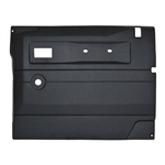 TR262A - Def RH Puma Black Front Door Card - Manual Window (05-16)