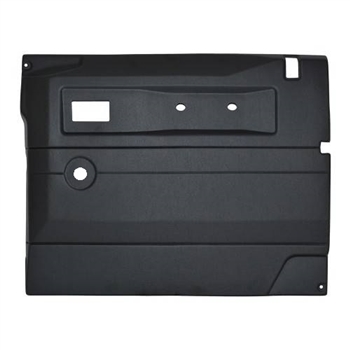 TR262A - Def RH Puma Black Front Door Card - Manual Window (05-16)