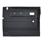 TR263A - Def LH Puma Black Front Door Card - Manual Window (05-16)