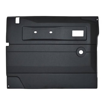 TR263A - Def LH Puma Black Front Door Card - Manual Window (05-16)