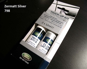 VEP501730MBK - Zermatt Silver Paint Touch Up Pen - For Genuine Land Rover - LRC 798