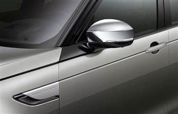 VPLAB0132 - Mirror Covers in Chrome Finish For Range Rover L494 L405 and Discovery 5 - Two Piece Kit - Genuine Land Rover
