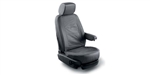 VPLAS0030PVJ - Premium Front Seat Covers In Ebony (With DVD Headrests) - Early For Discovery 4 - Genuine Land Rover