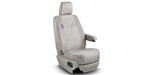 VPLAS0134SVA - Premium Rear Two Row Seat Covers In Almond (For 2nd And 3rd Row Seats) - Late For Discovery 4 - Genuine Land Rover