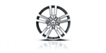 VPLAW0002 - Premium Rim - 20 Inch 8.5J 5-Spoke Alloy Wheel - Diamond Turned Finish For Genuine Land Rover