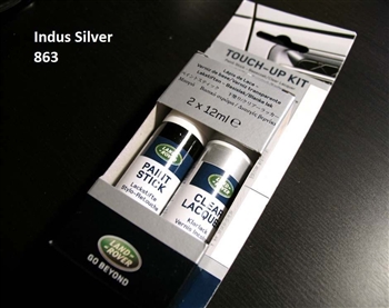 VPLDC0004MEN - Indus Silver Paint Touch Up Pen - For Genuine Land Rover - LRC 863