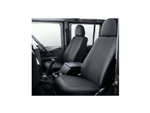 VPLDS0011 - Fits Defender Front Seat Covers in Black - 2007 Onwards - For Genuine Land Rover and OEM Available