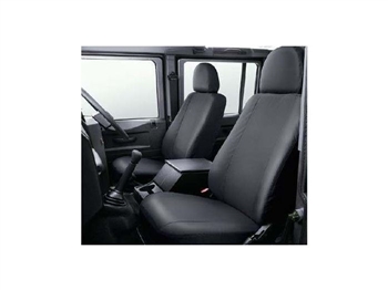 VPLDS0011 - Fits Defender Front Seat Covers in Black - 2007 Onwards - For Genuine Land Rover and OEM Available