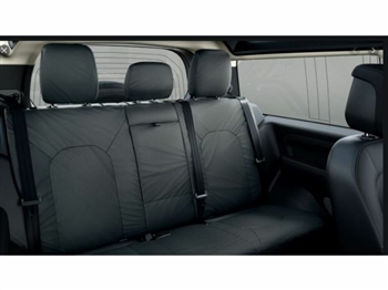 VPLES0561 - Fits Defender 2020 Second Row Seat Covers - Comes as a Set - For 90 Vehicles - Genuine Land Rover