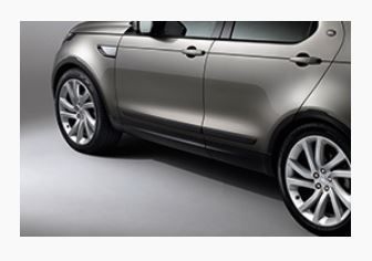 VPLRP0285 - Side Mouldings in Black Grained Finish - For Discovery 5, Genuine Land Rover - Four Piece Kit