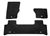 VPLRS0331PVJ - Luxury Carpet Set in Ebony with Ingot Land Rover Branding - Left Hand Drive - For Discovery 5, Genuine Land Rover