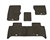 VPLRS0332AAM - Luxury Rubber Set in Espresso with Ingot Land Rover Branding - Right Hand Drive - For Discovery 5, Genuine Land Rover