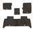 VPLRS0333AAM - Luxury Rubber Set in Espresso with Ingot Land Rover Branding - Left Hand Drive - Discovery 5, Genuine Land Rover