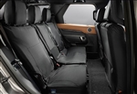 VPLRS0336PVJ - Second Row Seat Covers in Ebony Black - For Discovery 5, Genuine Land Rover