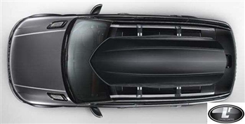 VPLWR0100 - LARGE SPORTS ROOF BOX - PERFECT FOR SKI OR SNOWBOARD CARRYING - FOR GENUINE LAND ROVER IN BLACK