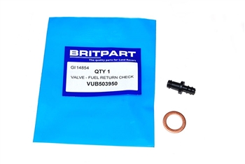 VUB503950.F - Non-Return Kit for Fuel Filter on Fits Land Rover Defender and Discovery TD5