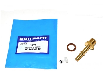 WJN500110.F - Air Bleed Kit for Fuel Filter on Fits Land Rover Defender and Discovery TD5