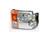 XBC001062 - Right Hand Headlamp for Discovery 3 - Halogen Without Cornering - for LHD - Genuine Land Rover