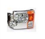 XBC001072 - Left Hand Headlamp for Discovery 3 - Halogen Without Cornering - for LHD - Genuine Land Rover