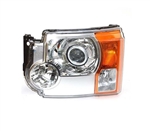 XBC500082 - Right Hand Headlamp for Discovery 3 - Adaptive Bi Xenon - for LHD (European Market) - Genuine Land Rover