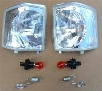 XBD100760W-XBD100770W - CLEAR FRONT INDICATORS FOR DISCOVERY 1