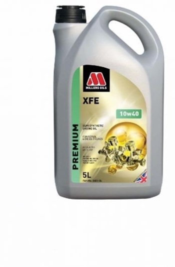 XFE5.G - Millers Oil - 5l XFE 10W40 Semi-Synthetic Engine Oil (5 Litres)