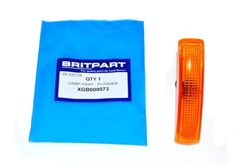 XGB000073 - Orange Side Repeater for Discovery 3 & 4, Range Rover Sport 2005-2013 and Freelander 2