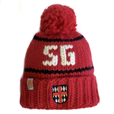 STIK HAND-KNIT RED HAT