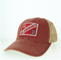 TRUCKER HAT-RED