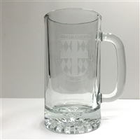 Etched Tankard Mug